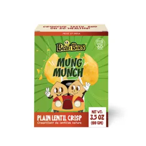 Bean Bites Mung Munch Lentil Crisp 3.53 oz (Copy)