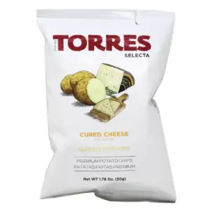 Torres Gourmet Potato Chips w/ Cured Cheese 