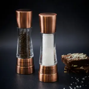 Cole & Mason Derwent Salt & Pepper Mill Gift Set, Copper