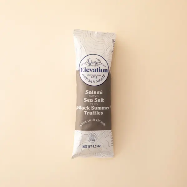 Black Truffle Sea Salt Salami