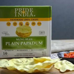 Plain Mung Bean Papadum Lentil Crisp